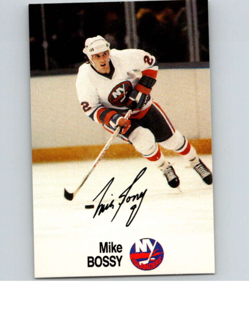 1988-89 Esso All-Stars Hockey Card Mike Bossy V75435 Image 1