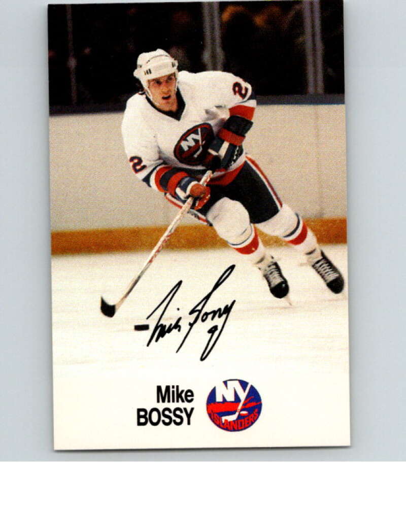 1988-89 Esso All-Stars Hockey Card Mike Bossy V75437 Image 1