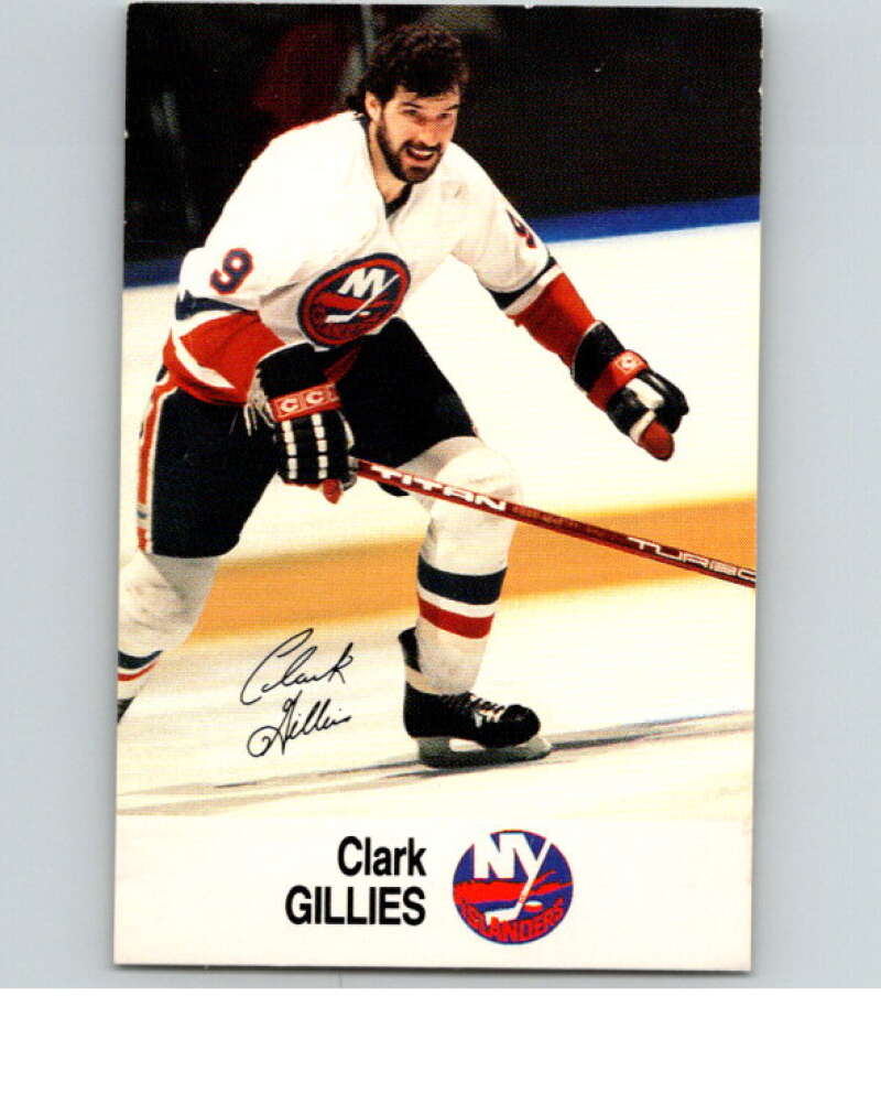 1988-89 Esso All-Stars Hockey Card Clark Gillies V75451 Image 1