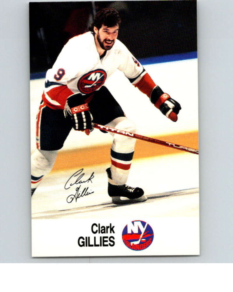 1988-89 Esso All-Stars Hockey Card Clark Gillies V75457 Image 1