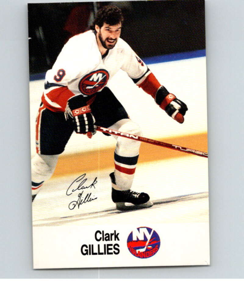 1988-89 Esso All-Stars Hockey Card Clark Gillies V75459 Image 1