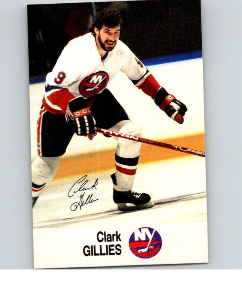 1988-89 Esso All-Stars Hockey Card Clark Gillies V75461 Image 1