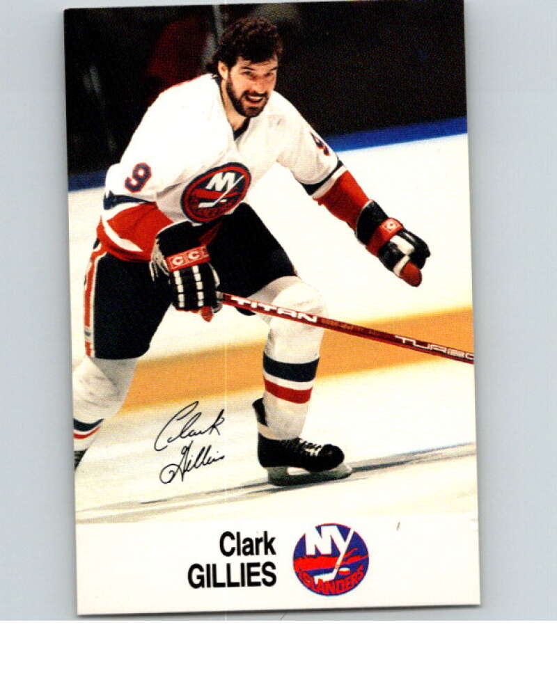 1988-89 Esso All-Stars Hockey Card Clark Gillies V75462 Image 1