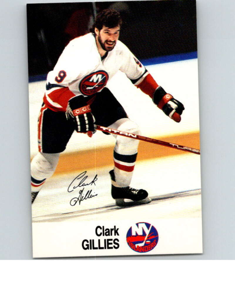 1988-89 Esso All-Stars Hockey Card Clark Gillies V75463 Image 1