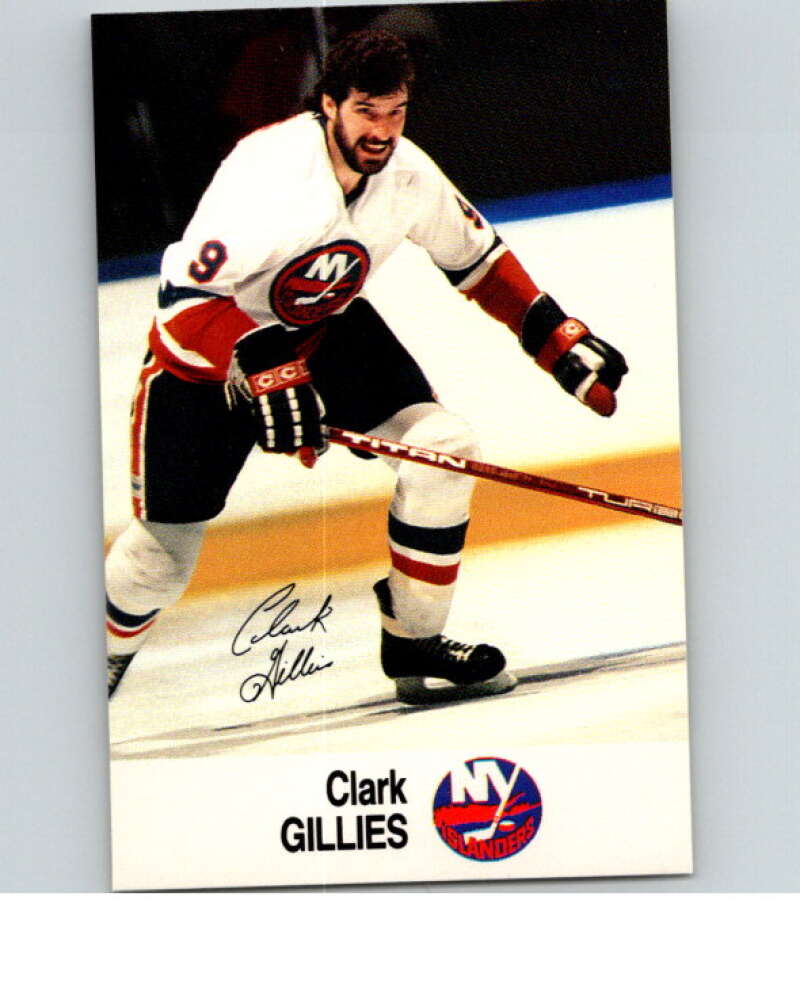 1988-89 Esso All-Stars Hockey Card Clark Gillies V75465 Image 1
