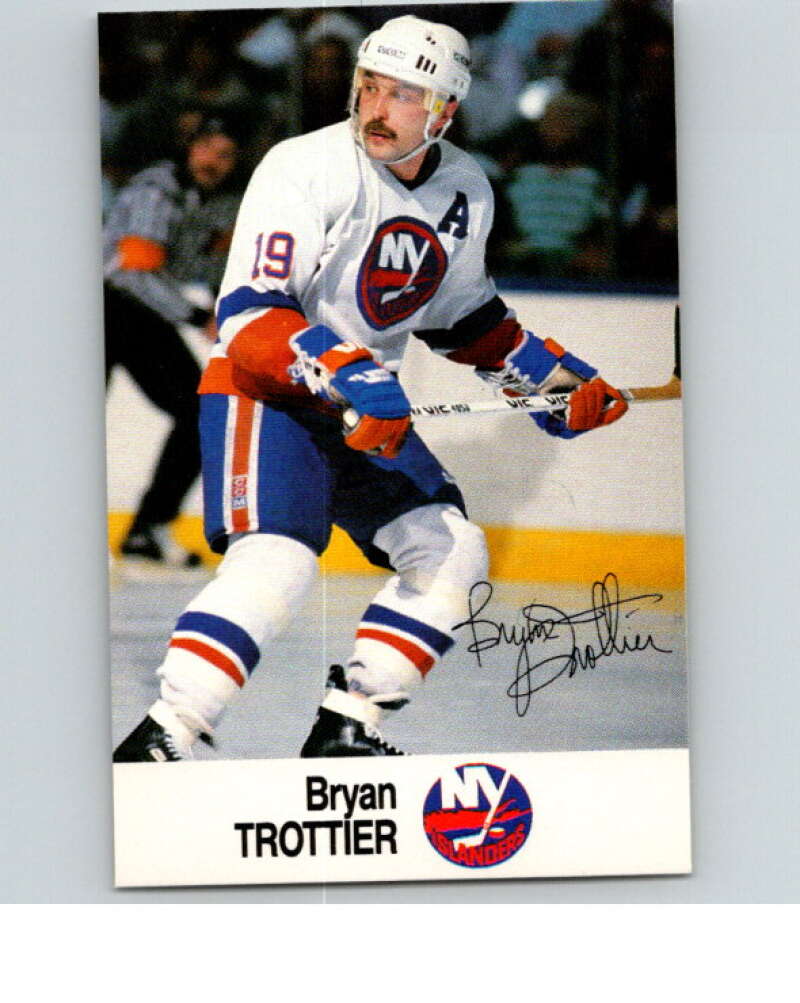 1988-89 Esso All-Stars Hockey Card Bryan Trottier V75467 Image 1