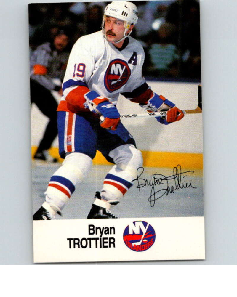 1988-89 Esso All-Stars Hockey Card Bryan Trottier V75472 Image 1