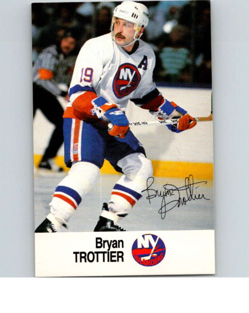 1988-89 Esso All-Stars Hockey Card Bryan Trottier V75478 Image 1