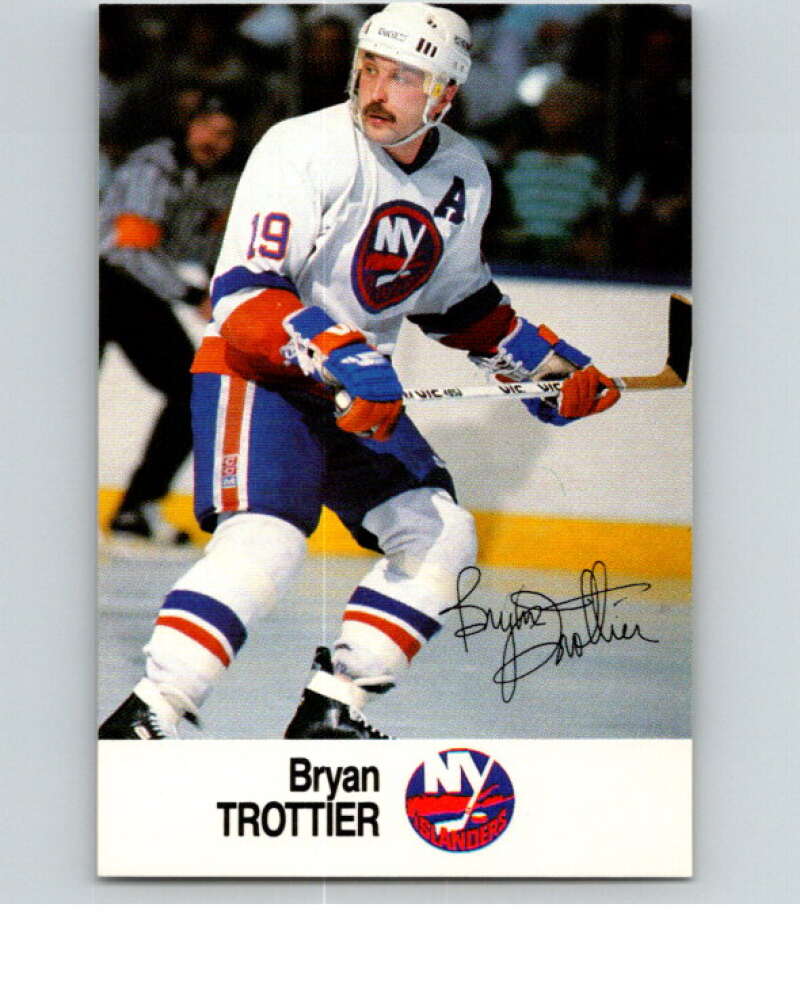 1988-89 Esso All-Stars Hockey Card Bryan Trottier V75483 Image 1