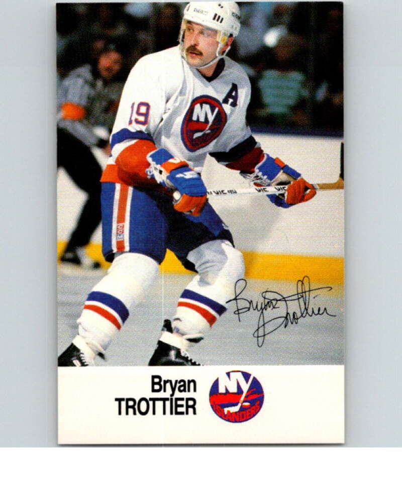 1988-89 Esso All-Stars Hockey Card Bryan Trottier V75484 Image 1