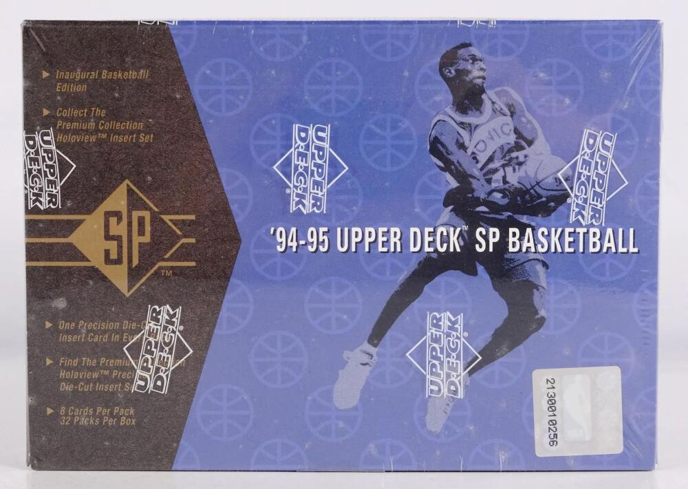 1994-95 Upper Deck SP Basketball Hobby Sealed Box - 32 Sealed Packs Per Box Image 1
