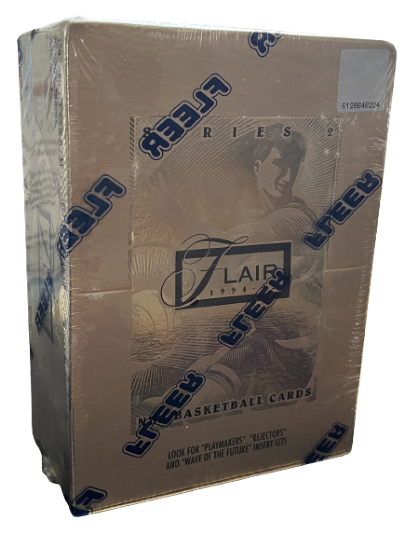 1994-95 Fleer Flair Series 2 Basketball Hobby Sealed Box - 24 Packs Per Box Image 1