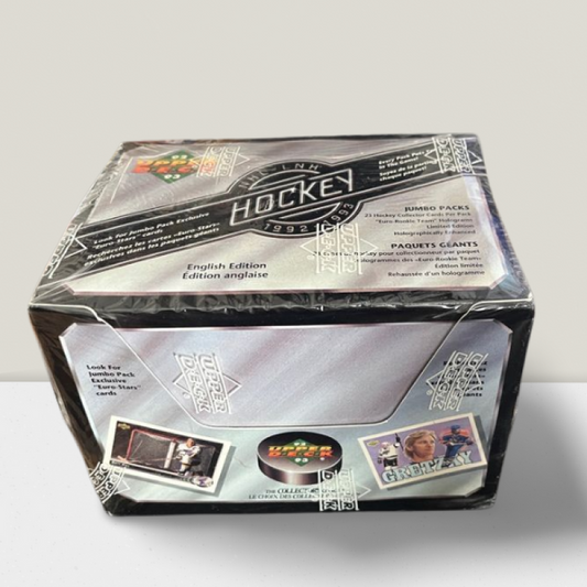 1992-93 Upper Deck Jumbo Hockey Hobby Box - 25 Cards Per Pack Image 1