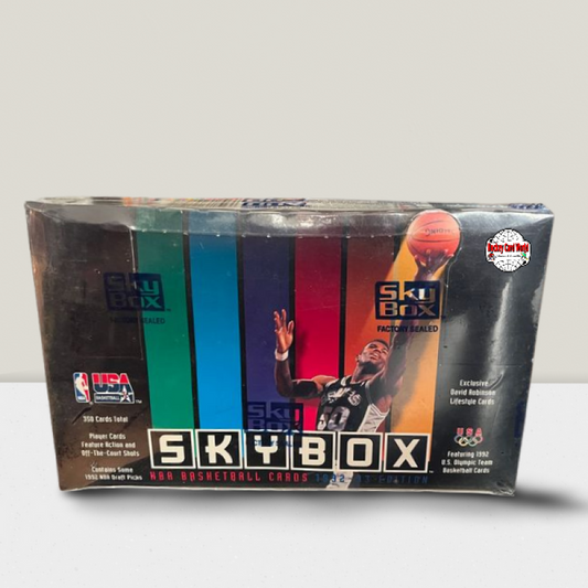 1992-93 Skybox NBA Basketball Sealed Box - 36 Packs Per Box Image 1