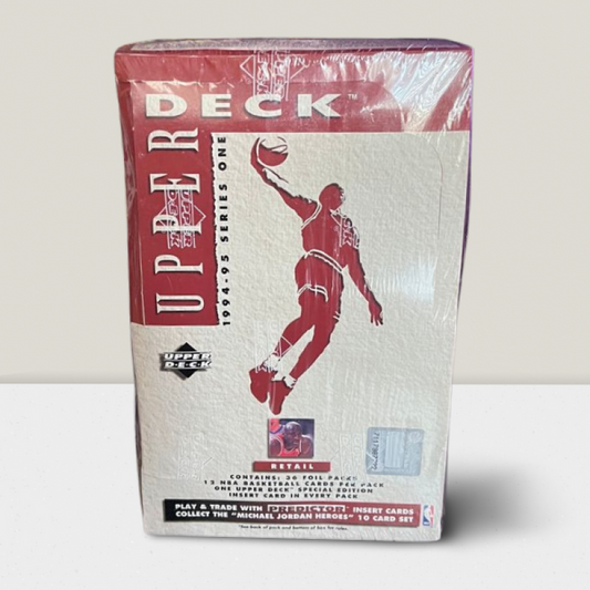 1995-95 Upper Deck Series 1 Basketball Sealed Retail Box - 36 Packs Per Box Image 1