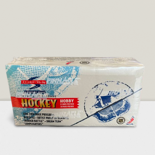1995-96 Pinnacle Score Hockey Hobby Box - 36 Packs Per Box Image 1