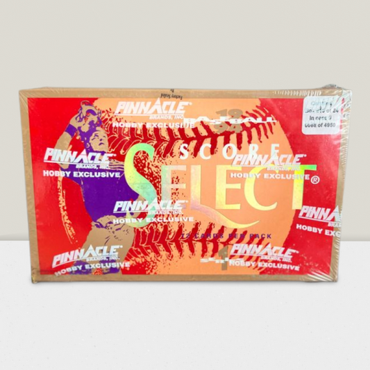 1994 Pinnacle Score Select Baseball Hobby Box - 24 Packs per Box Image 1