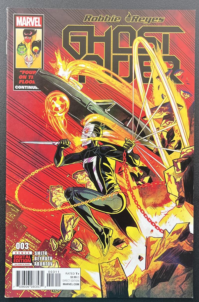 Ghost Rider #3 Marvel Comic Book Mar. 2017 Direct Edition - CB218 Image 1