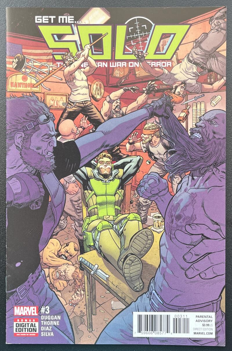Get Me... Solo #3 Marvel Comic Book 2016 Direct Edition - CB222 Image 1