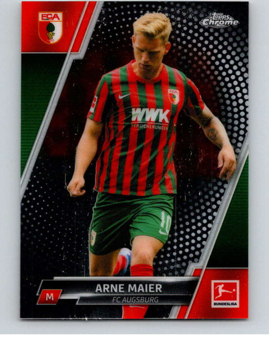 2021-22 Topps Chrome Bundesliga #1 Arne Maier Augsburg  V75485 Image 1