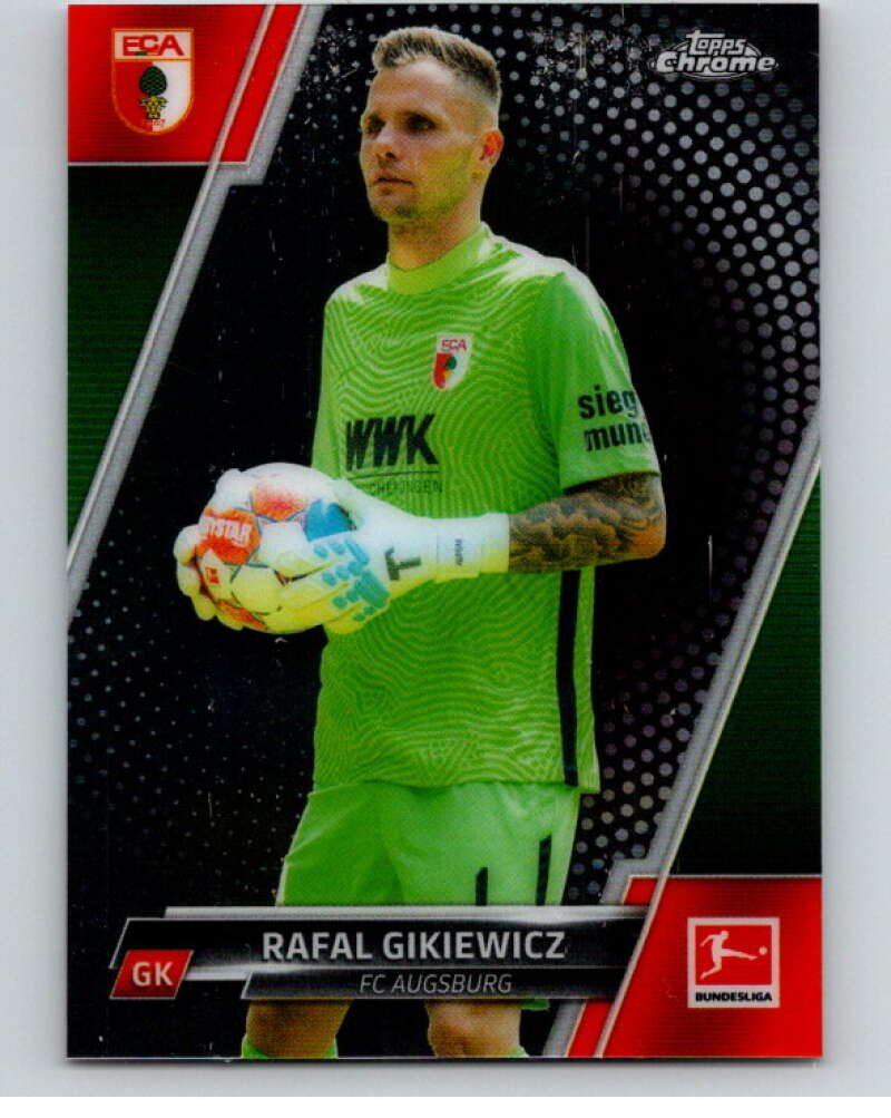 2021-22 Topps Chrome Bundesliga #4 Rafal Gikiewicz Augsburg  V75486 Image 1