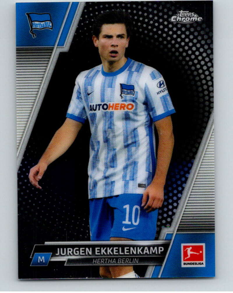 2021-22 Topps Chrome Bundesliga #9 Jurgen Ekkelenkamp Berlin V75488 Image 1