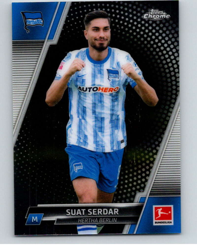 2021-22 Topps Chrome Bundesliga #12 Suat Serdar Hertha Berlin V75491 Image 1