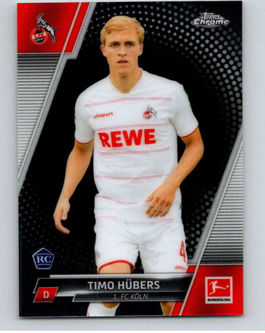 2021-22 Topps Chrome Bundesliga #13 Timo Hubers  1. FC Koln  V75492 Image 1