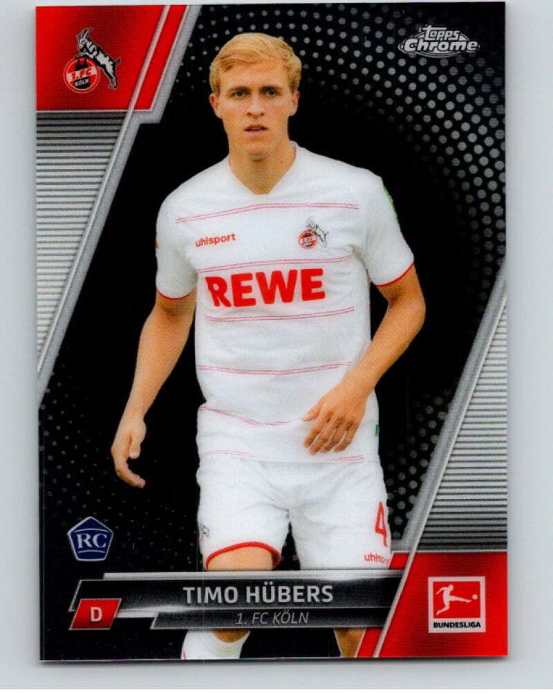 2021-22 Topps Chrome Bundesliga #13 Timo Hubers 1. FC Koln V75492 Image 1
