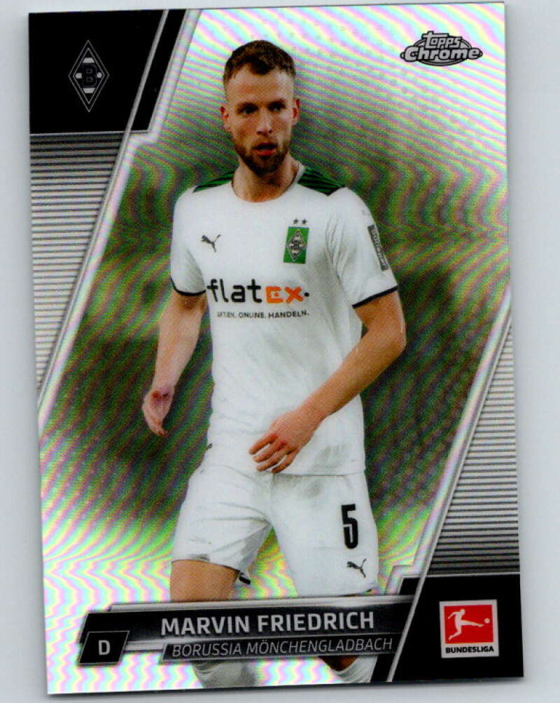 2021-22 Topps Chrome Bundesliga #14 Marvin Friedrich VfL Borussia V75493 Image 1