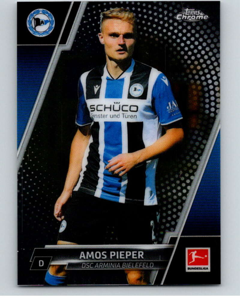 2021-22 Topps Chrome Bundesliga #20 Amos Pieper Bielefeld V75497 Image 1