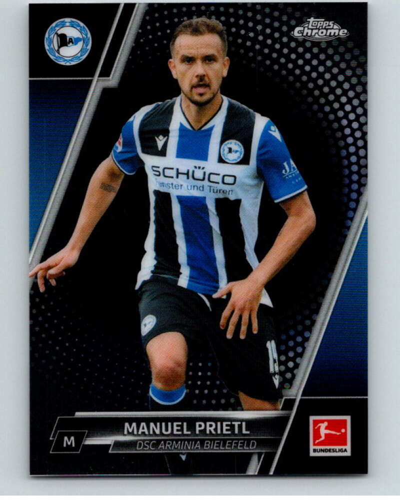 2021-22 Topps Chrome Bundesliga #22 Manuel Prietl Bielefeld V75498 Image 1