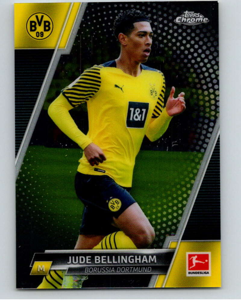2021-22 Topps Chrome Bundesliga #31 Jude Bellingham Dortmund V75502 Image 1