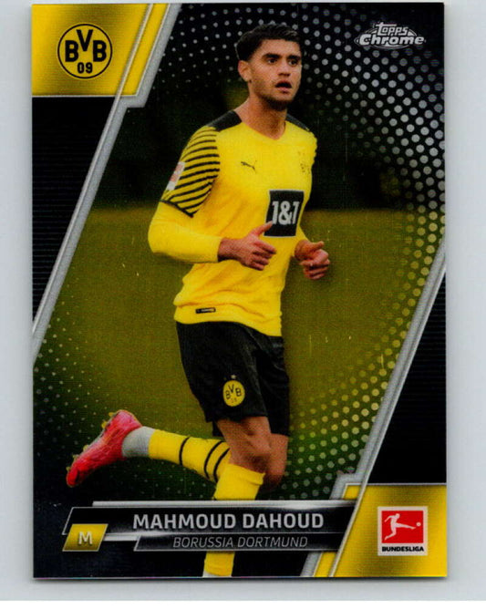 2021-22 Topps Chrome Bundesliga #33 Mahmoud Dahoud Dortmund  V75503 Image 1