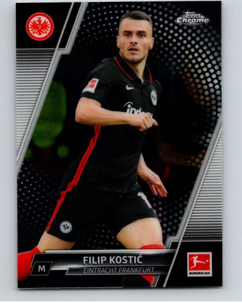2021-22 Topps Chrome Bundesliga #35 Filip Kostic Frankfurt V75505 Image 1
