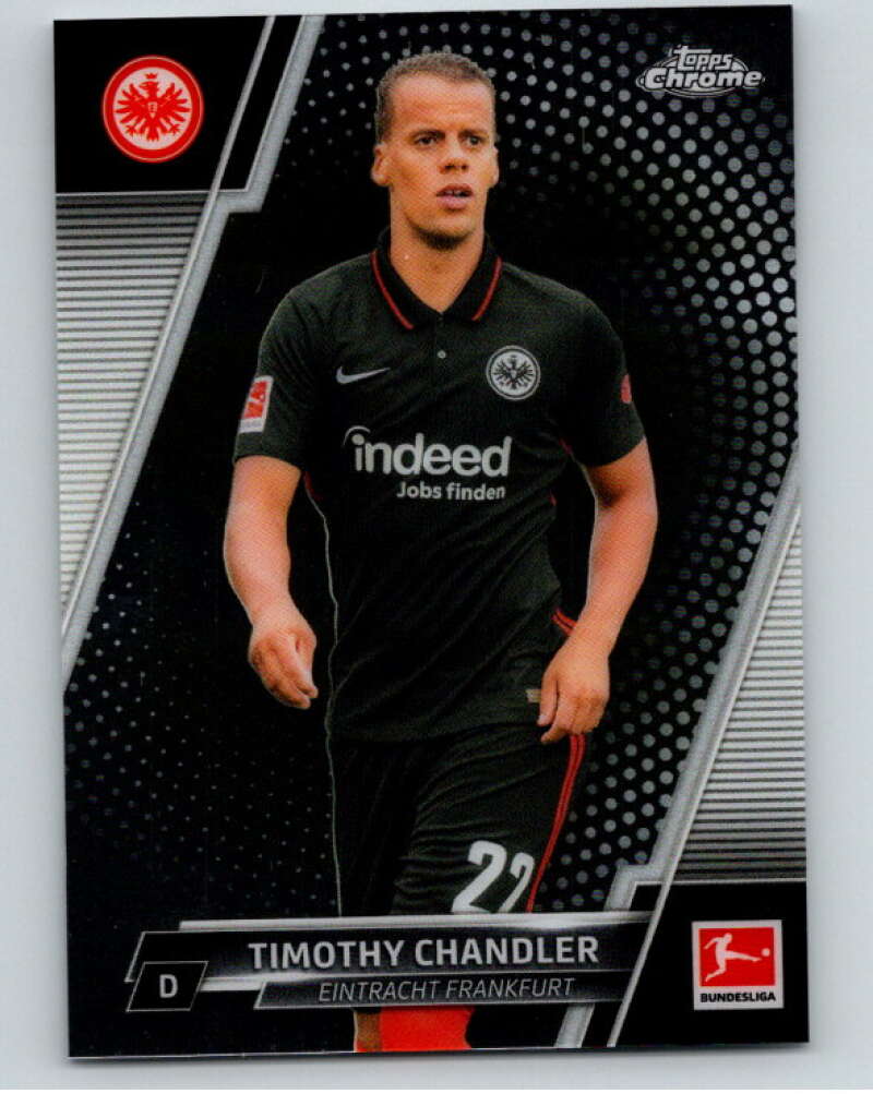 2021-22 Topps Chrome Bundesliga #38 Timothy Chandler Frankfurt V75507 Image 1