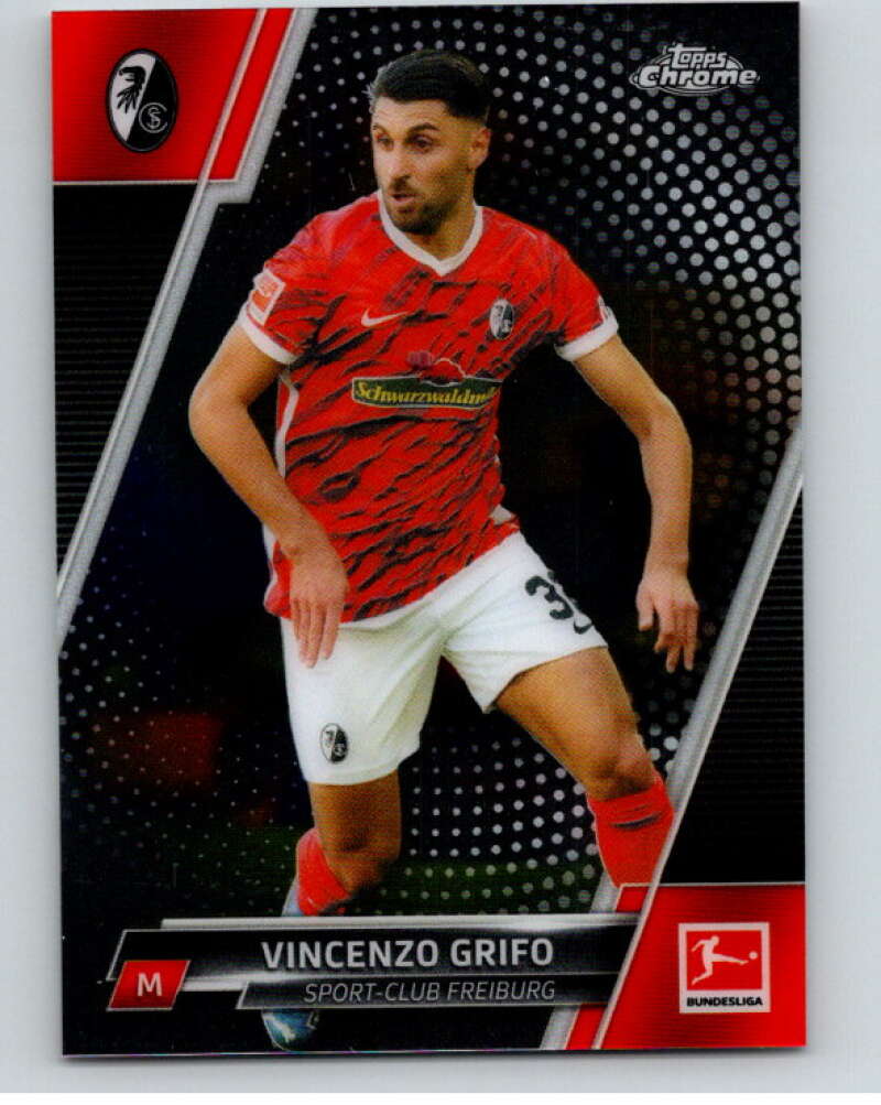 2021-22 Topps Chrome Bundesliga #41 Vincenzo Grifo Freiburg V75508 Image 1