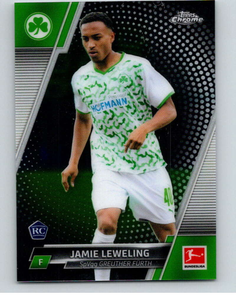2021-22 Topps Chrome Bundesliga #44 Jamie Leweling Furth V75510 Image 1