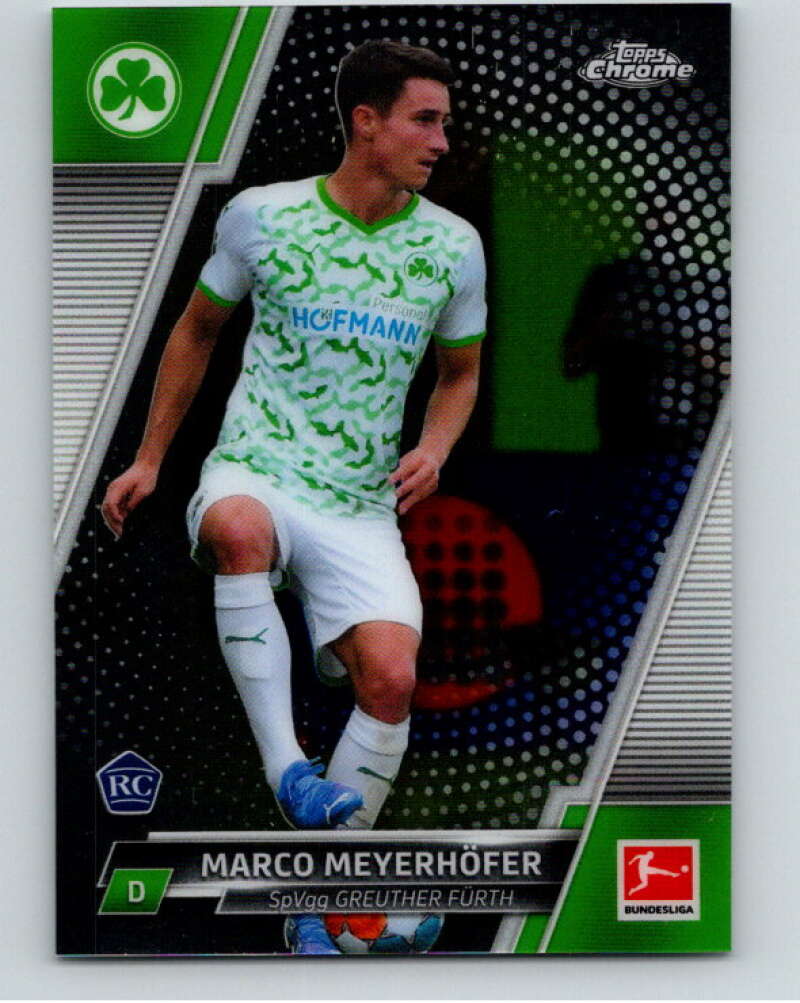 2021-22 Topps Chrome Bundesliga #48 Marco Meyerhofer Furth V75512 Image 1