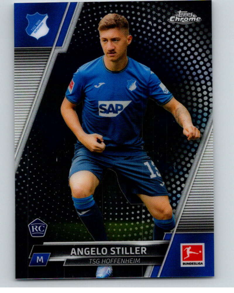 2021-22 Topps Chrome Bundesliga #49 Angelo Stiller Hoffenheim V75513 Image 1