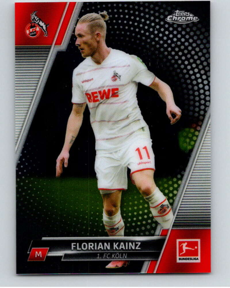 2021-22 Topps Chrome Bundesliga #54 Florian Kainz 1. FC Koln V75515 Image 1