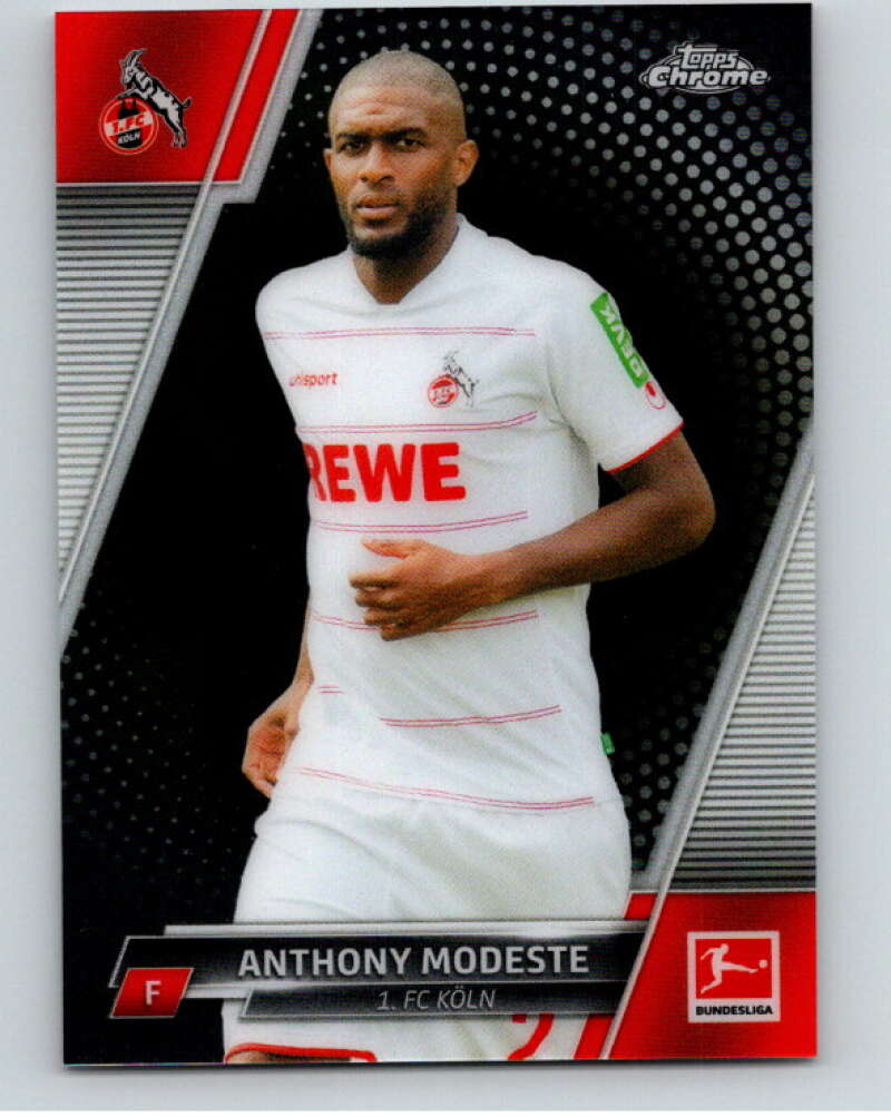 2021-22 Topps Chrome Bundesliga #57 Anthony Modeste Koln V75516 Image 1