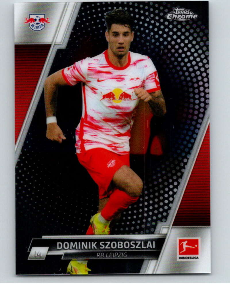 2021-22 Topps Chrome Bundesliga #61 Dominik Szoboszlai Leipzig V75519 Image 1