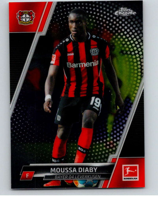 2021-22 Topps Chrome Bundesliga #67 Moussa Diaby Leverkusen  V75522 Image 1