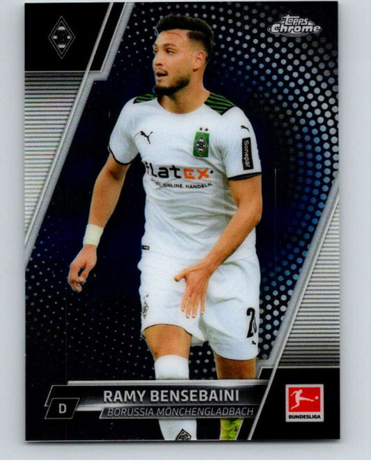 2021-22 Topps Chrome Bundesliga #79 Ramy Bensebaini Borussia  V75528 Image 1