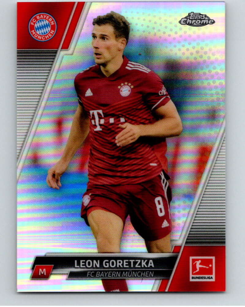 2021-22 Topps Chrome Bundesliga #86 Leon Goretzka Munchen V75531 Image 1