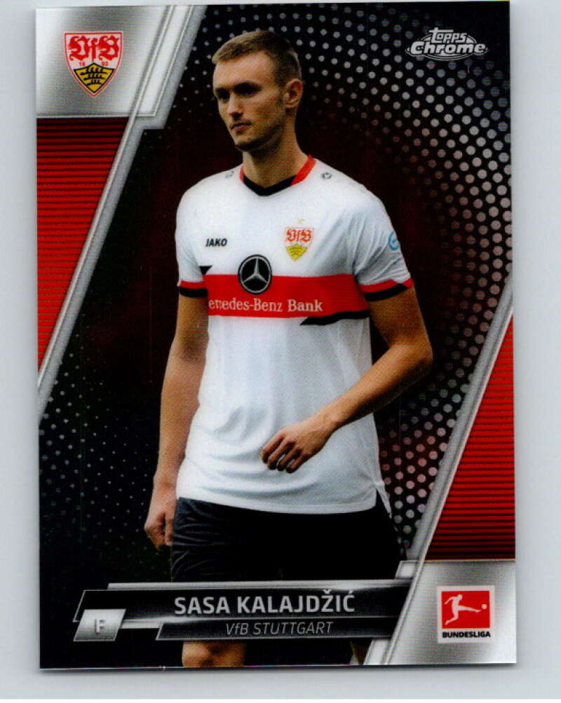 2021-22 Topps Chrome Bundesliga #88 Sasa Kalajdzic VfB Stuttgart V75533 Image 1