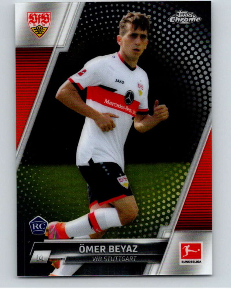 2021-22 Topps Chrome Bundesliga #90 Omer Beyaz VfB Stuttgart V75534 Image 1