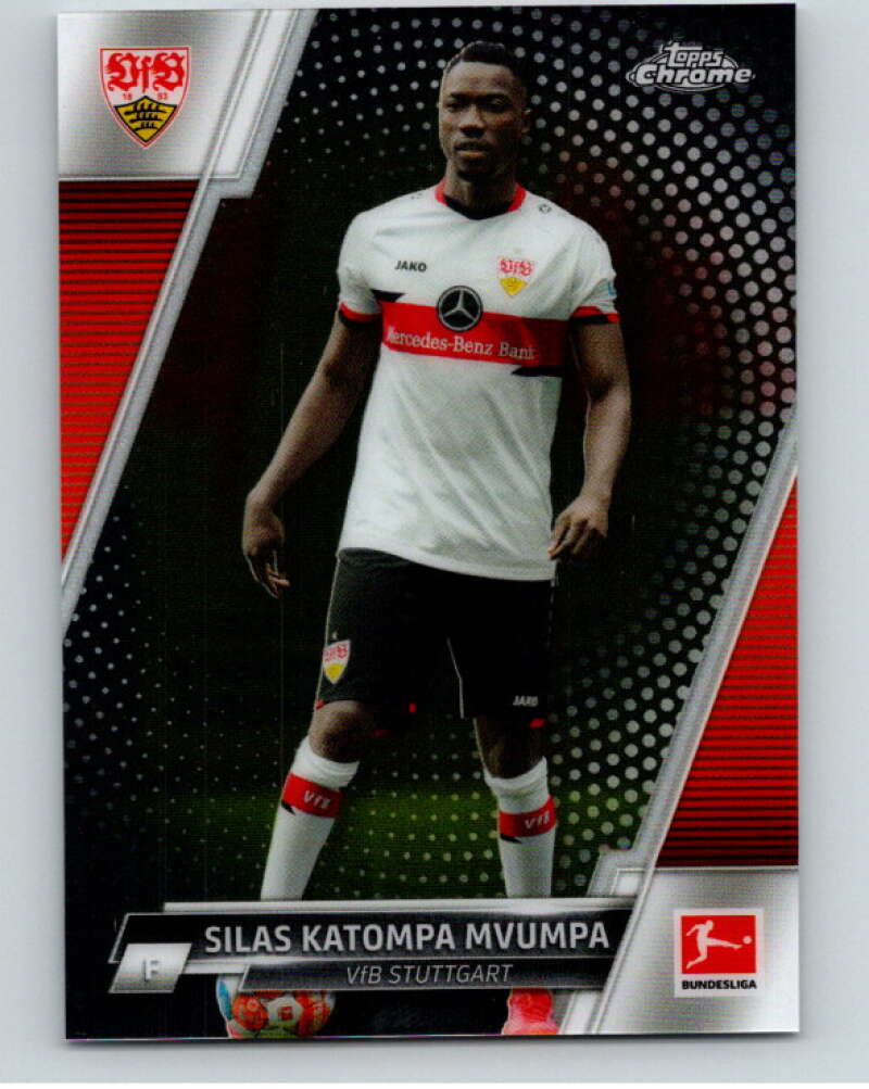2021-22 Topps Chrome Bundesliga #92 Silas Katompa Stuttgart V75535 Image 1