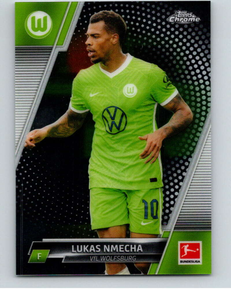 2021-22 Topps Chrome Bundesliga #98 Lukas Nmecha Wolfsburg V75538 Image 1